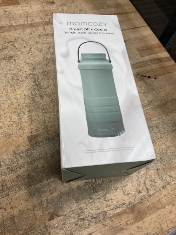 Photo 1 of ***(HEAVILY USED/ MINOR DAMAGE)***Momcozy 22oz Portable Breast Milk Cooler for Outdoor, Life Saver with 360° Total Cooling for 24 Hours, Larger Capacity Travel Breastmilk Chiller with 2pcs Baby Bottles for Breastmilk Storage, Purple