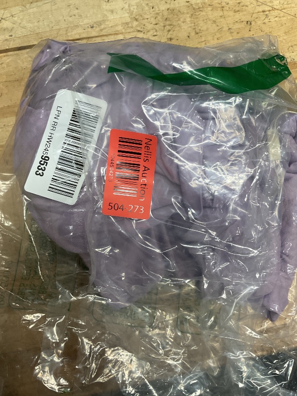 Photo 1 of (BAGGED) Ekouaer Womens, Short Sleeve Nightgown Nightshirt, Soft Long Sleep Shirts, Sleepwear Plus Size, B-light Purple, X-Large