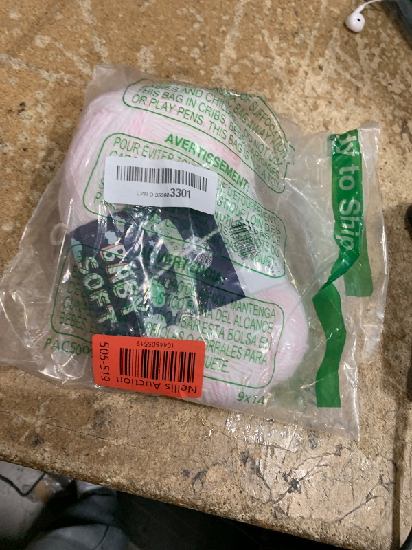 Photo 1 of (3 Pack) Lion Brand Yarn 920-220D Babysoft Yarn, Parfait Print3