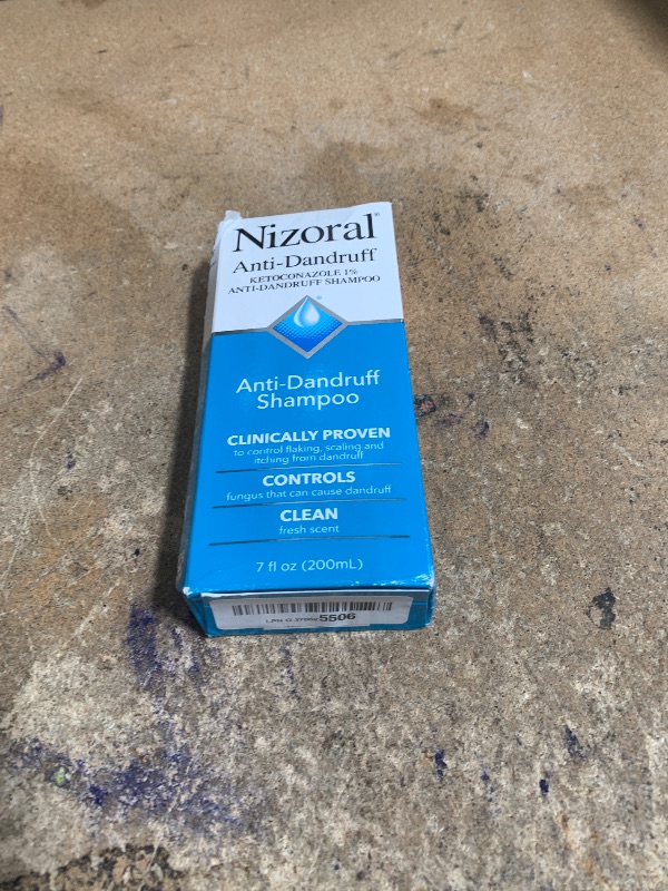 Photo 1 of *2/2027* Nizoral Anti-Dandruff Shampoo with 1% Ketoconazole, Fresh Scent, 7 Fl Oz