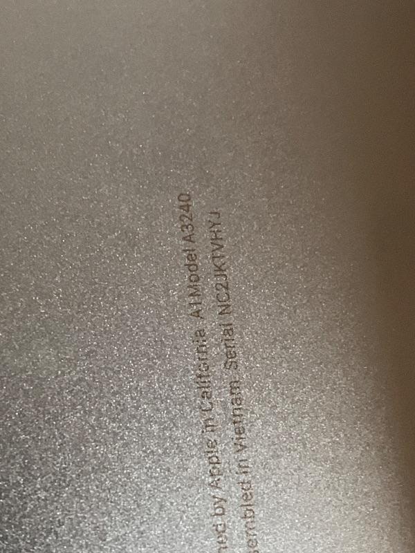 Photo 1 of *RECOVERY NEEDED* Apple 2025 MacBook Air 13-inch Laptop with M4 chip: Built for Apple Intelligence, 13.6-inch Liquid Retina Display, 16GB Unified Memory, 256GB SSD Storage, 12MP Center Stage Camera, Touch ID; Midnight