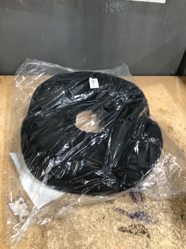 Photo 1 of 5 STARS UNITED Donut Pillow Hemorrhoid Tailbone Cushion – Large Cushion for Pain Relief – Coccyx, Prostate, Sciatica, Pelvic Floor, Pressure Sores, Pregnancy, Postpartum Recovery, Black