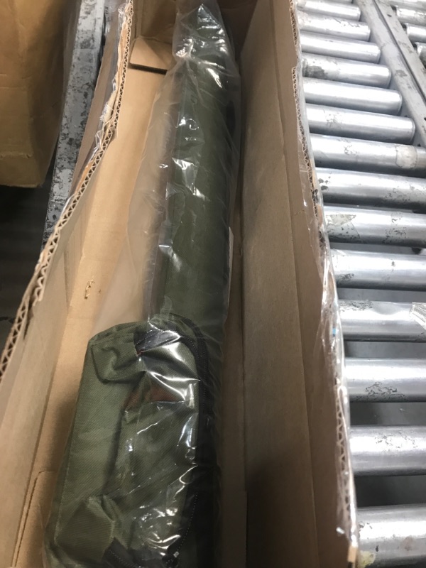 Photo 1 of M MAXIMUMCATCH Maxcatch Fly Fishing Rod Case with Reel Pouch, Complete Protection Bag, For 9FT 2/4 Pieces Rod, Single (Green, 9' 4sec)