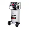 Photo 1 of ************DAMAGED INTERNAL PISTON****************
Husky 20 Gal.165 PSI Vertical Electric Oil-Free Quiet Auto/Workshop Air Compressor with Dual Gauges and 2-Quick Couplers