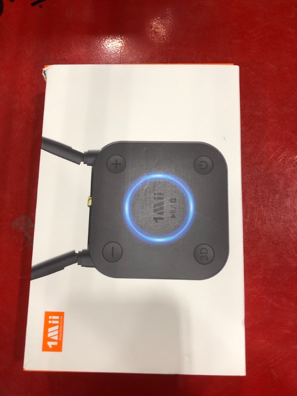 Photo 1 of [Upgraded] 1Mii B06Pro Long Range Bluetooth Receiver, HiFi Wireless Audio Adapter, Bluetooth 5.1 Receiver with 3D Surround aptX HD Low Latency Optical RCA AUX 3.5mm Coaxial for Home Stereo System