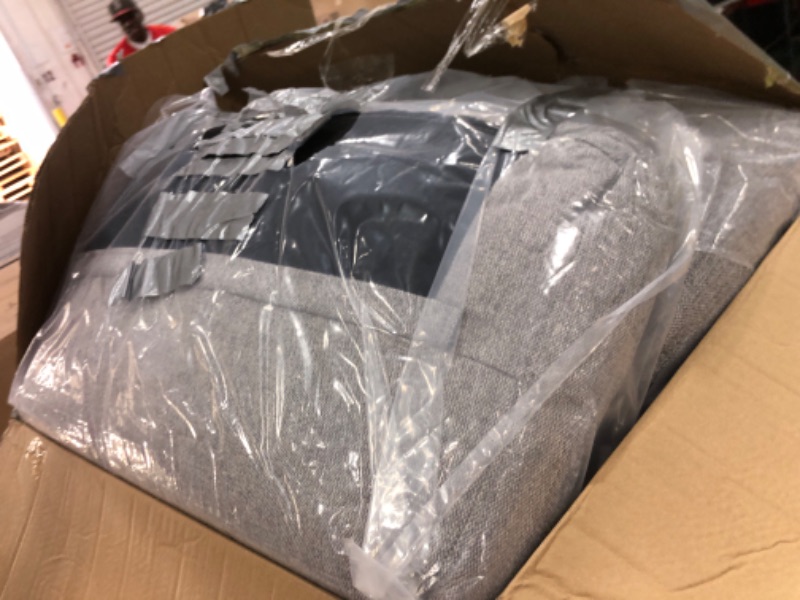 Photo 1 of **********IMCOMPLETE, THIS IS ONLY THE CUSHIONS FOR THE COUCH********
Mixcous Queen Size Pull Out Sofa Bed, 2 in 1 Convertible Sleeper Sofa Couch with Pullout Bed, Memory Foam Mattress for Living Room Office, Space-Saving, Light Grey