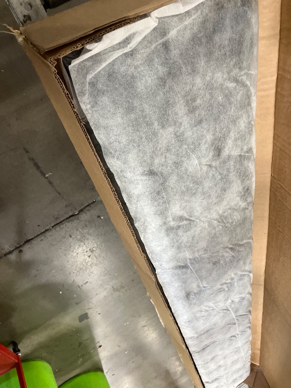 Photo 1 of **********PARTIAL ITEM, THIS IS ONLY 1 BOX OUT OF A MULTI BOX SET***********
KEIKI Twin Size Upholstery Daybed with 2 Drawers and Headboard, Mid-Century Style Tufted Sofa Bed with Button on Back, Easy Assembly, No Box Spring Required, for Living Room, Dra