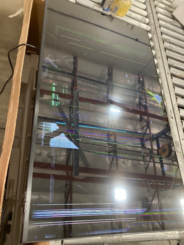 Photo 1 of **SMASHED SCREEN FINAL SALE**TCL 65-Inch QM7 QLED 4K Smart QD-Mini LED TV with Google TV (65QM751G, 2024 Model) Dolby Vision IQ, Dolby Atmos, HDR, Game Accelerator up to 240Hz, Voice Remote, Works with Alexa, Streaming Television