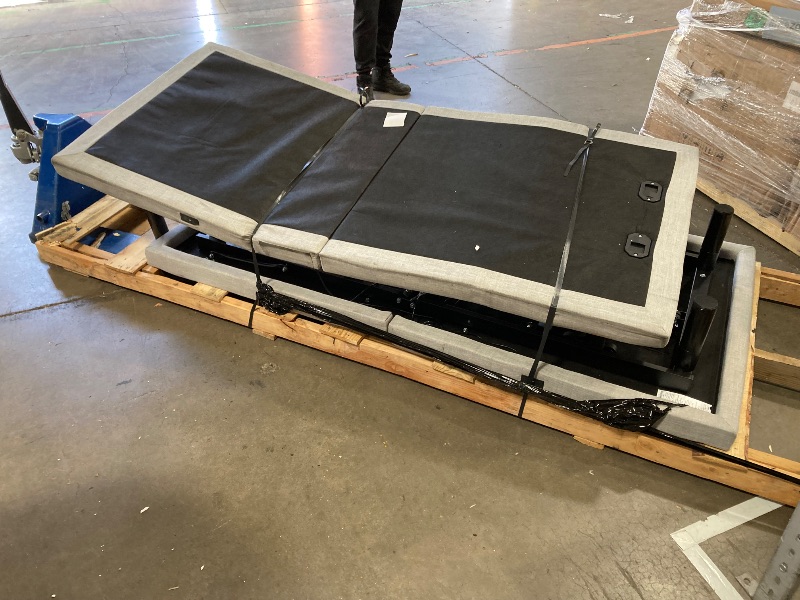 Photo 1 of ***PARTS ONLY***Premium Split King Adjustable Bed with 14 Inch Prime Gel Memory Foam Mattress, Massage, Zero Gravity, Anti-Snore, Programmable Memory Positions, USB, Underbed Lighting, Zero Clearance