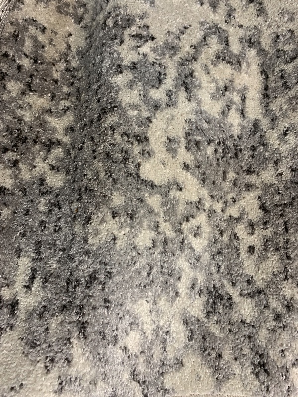 Photo 1 of (used)(please see all images) Area Rug, Traditional Vintage Distressed Medallion, Thick and Soft 8' squared 