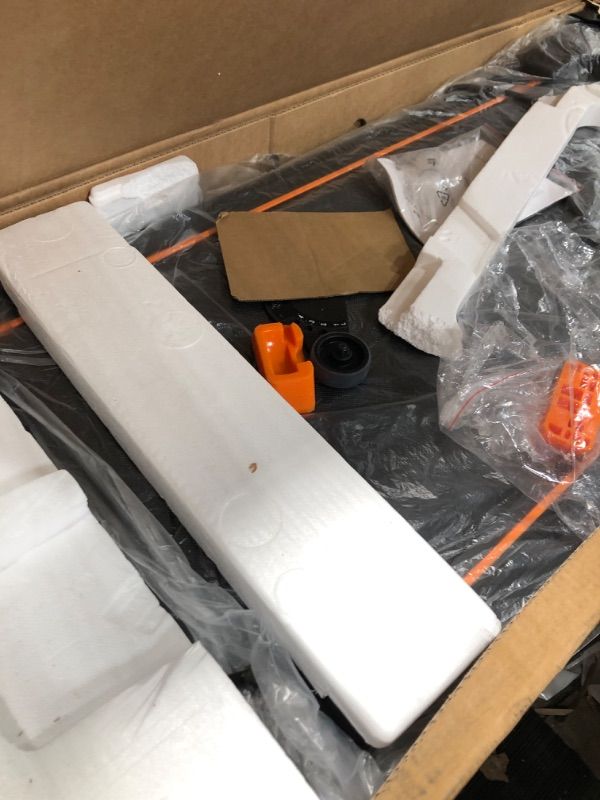 Photo 1 of **********************MISSING REMOTE AND POWER CORD***************
YRUN Walking Pad Treadmill with 4 Level Incline, 2.5HP Quiet Brushless Under Desk Small Treadmill for Home and Office, Compact Portable Walking pad with Remote & App Control for Walking an