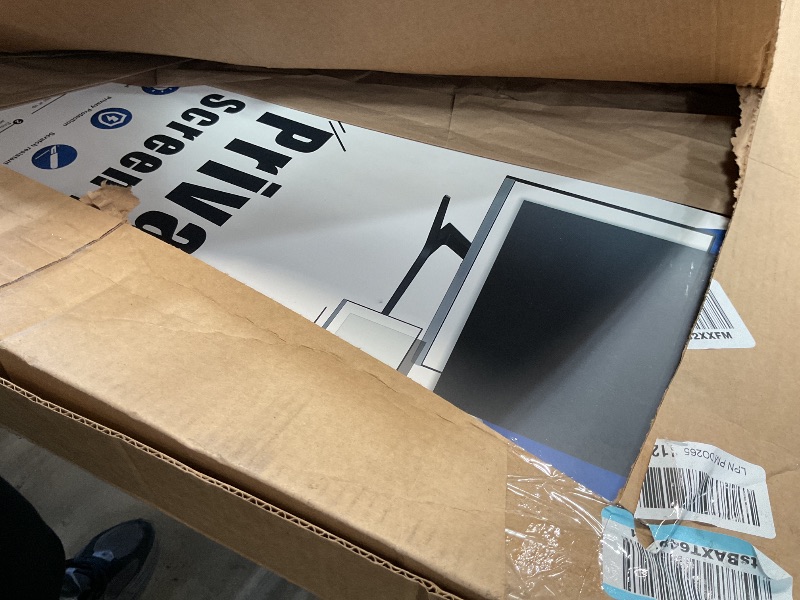 Photo 1 of [2024 New] 34 Inch Computer Privacy Screen Filter for 21:9 Widescreen Monitor, Removable Eye Protection Anti Glare Blue Light Filter Privacy Shield, Anti Spy Screen Protector Film 34 in