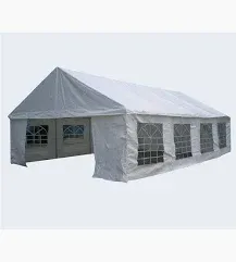 Photo 1 of ***********ONLY 1 BOX IN A MULTI BOX SET**********
COBIZI Party Tent Heavy Duty, 20x30ft Wedding Tent, Large Canopy Tents for Parties, Carport Canopy with Removable Sidewalls, Large Tent with Built-in Sandbag, UV50+, Big Tent for Party, White
