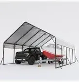 Photo 1 of **************INCOMPLETE ITEM, THIS IS ONLY BOX 2 OUT OF 6*********************
Garvee 20'x25'x13' Metal Carport for 2 Cars, Heavy Duty, Extra Tall, Reinforced Steel Frame, Snow Load 18,000 lbs, Permanent Shelter for Trucks & Boats
