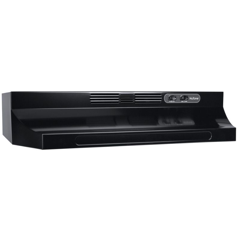 Photo 1 of ***DAMAGED - INCOMPLETE - SEE PICTURES***
NuTone® 30" Ductless Under-Cabinet Range Hood w/ Light, Black