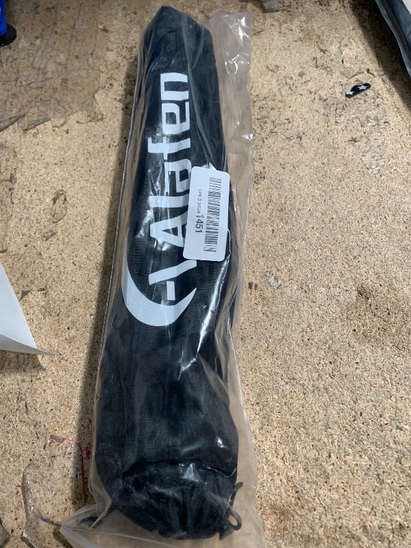Photo 1 of A ALAFEN Aluminum Collapsible Ultralight Travel Trekking Hiking Pole for Men and Women, Silver 1 Single Pole