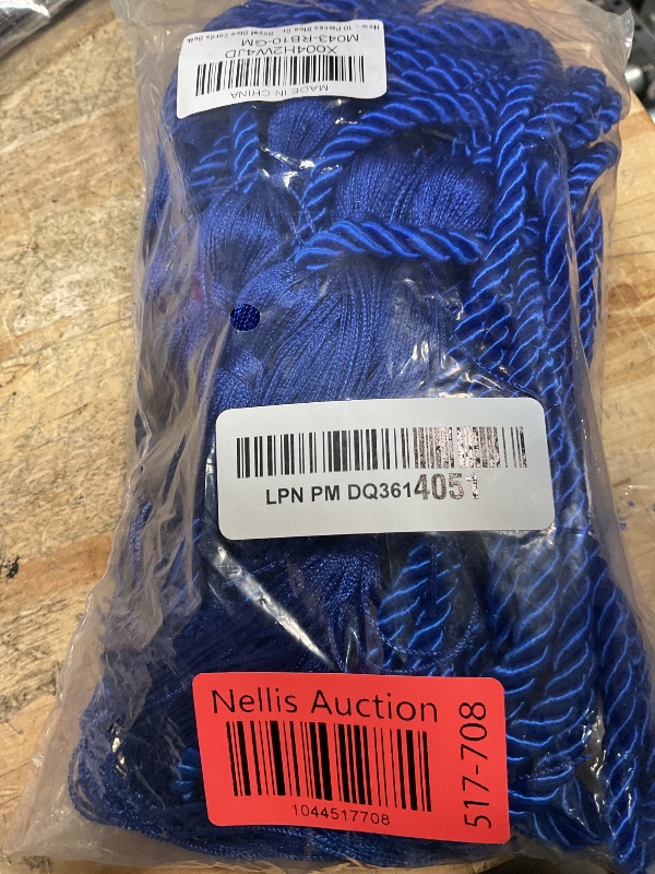 Photo 1 of 10 Pieces Blue Graduation Honor Cords for Graduation 2025,National Honors Society Royal Blue Cords Bulk