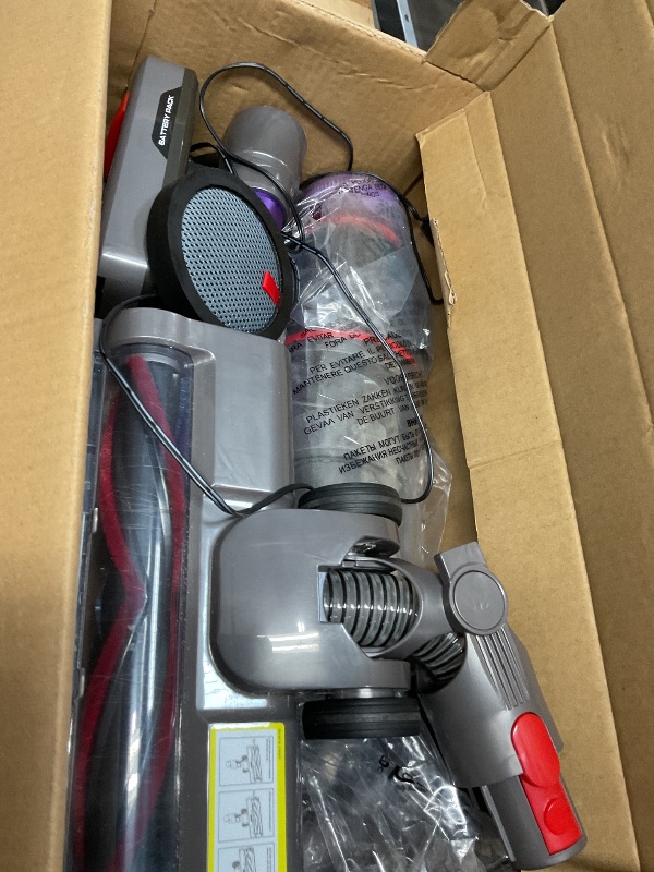 Photo 1 of Cordless Stick Vacuum Cleaner - 550W Powerful Cordless Vacuum with HEPA Filter, Up to 50min Runtime & Tangle-Free Lightweight & Detachable Battery for Pet Hair Carpet Hardwood Floor Cleaning