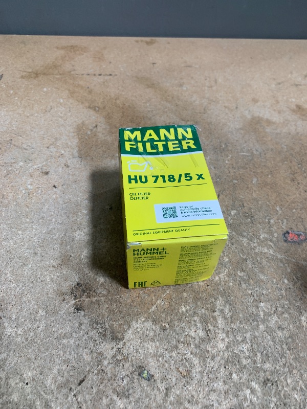 Photo 1 of MANN-FILTER HU 718/5 X Cartridge Oil Filter