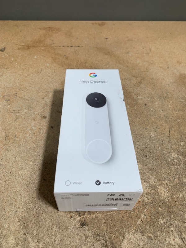Photo 1 of *FACTORY SEALED* Google Nest Doorbell (Battery) - Snow
