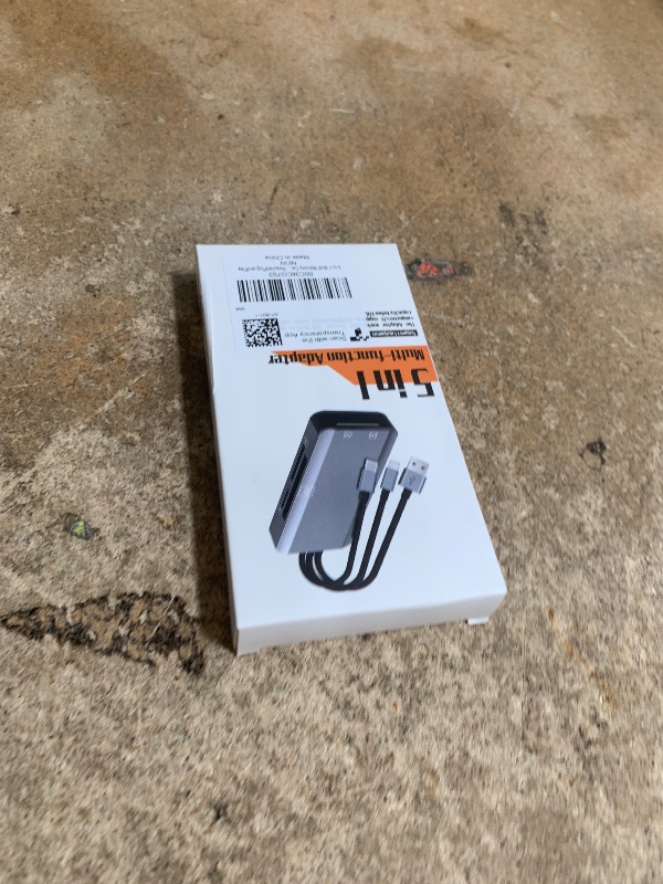Photo 1 of 5-in-1 Multi Memory Card Reader,Aluminum SD/TF/CF/MS/M2/Micro SD Card Reader Adapter for i-Phone/i-Pad USB C and USB A Devices,No Application Required Plug and Play