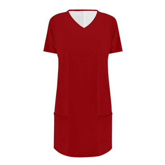 Photo 1 of ***SEE NOTES*** 
Short Sleeve V Neck Long Shirts Summer Trendy T-Shirts size: S