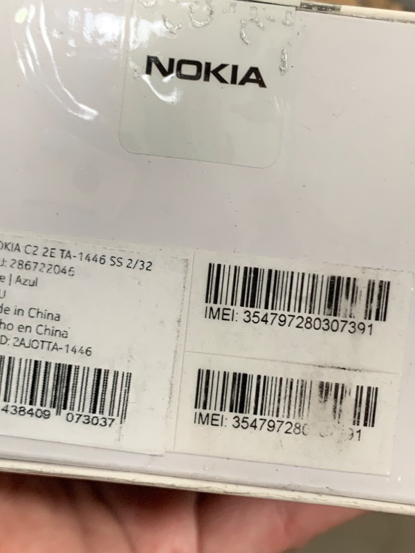 Photo 1 of **PARTS ONLY**FINAL SALE **Nokia C2 2E | Android 11 (Go Edition) | Unlocked Smartphone | All Day Battery | 2/32GB | 5.7-Inch Screen | International Version | Blue **DOES NOT POWER ON****FINAL SALE**