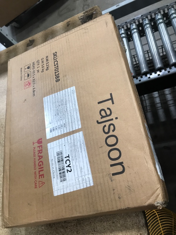 Photo 1 of Tajsoon Console Table, 2 Tier Small Hallway Table, Narrow Sofa Table for Entryway with Open Shelves for Living Room, Hallway, Foyer, Office, Rustic Brown