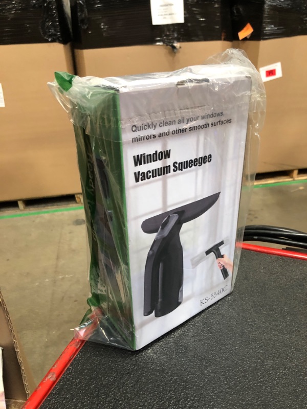Photo 1 of ?Window Vacuum Squeegee Cordless, Window Vac with Detachable Water Tank and Strong Suction, Electric Window Cleaning Tool for Shower Wall, Glass, Mirror, Countertop, Tiles, Car Windshield