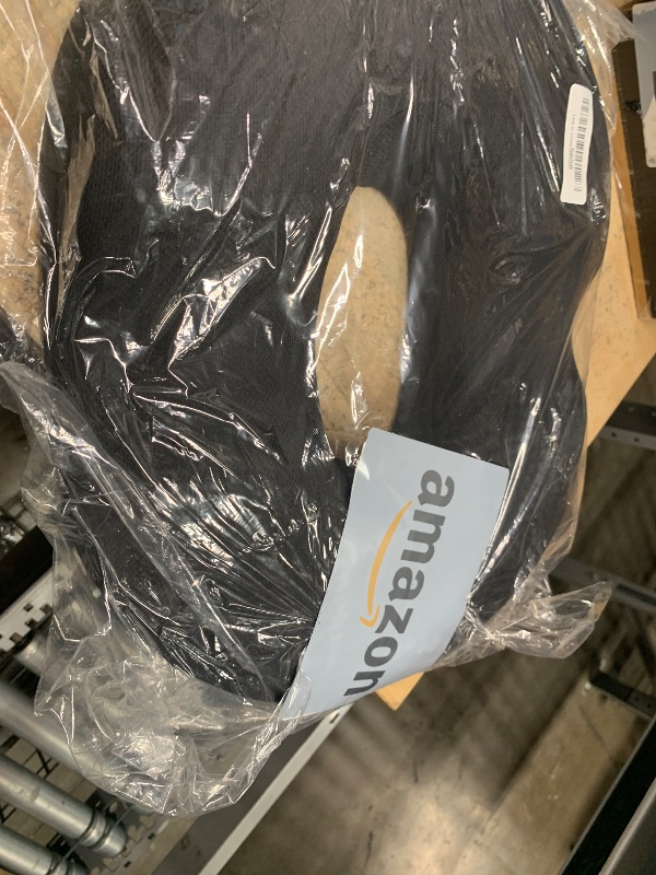 Photo 1 of 5 STARS UNITED Donut Pillow Hemorrhoid Tailbone Cushion – Large Chair Pad for Pain Relief – Coccyx, Prostate, Sciatica, Pelvic Floor, Pressure Sores, Pregnancy, Postpartum Recovery, Arctic Black