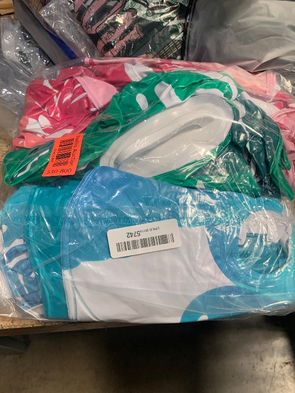 Photo 1 of KEUCL Pool Floats, 3 Pack Inflatable Pool Float Chairs with Cupholders & Handles, Pool Floats Adult & Kids Perfect for Pool Lake & Rivers, Pool Toys Party, Relaxing Inflatable Chair for Swimming Pool