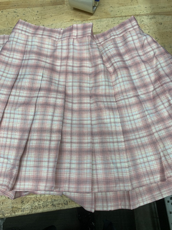 Photo 1 of  WOMEN'S PLAID SKIRT 2 PACK XXL