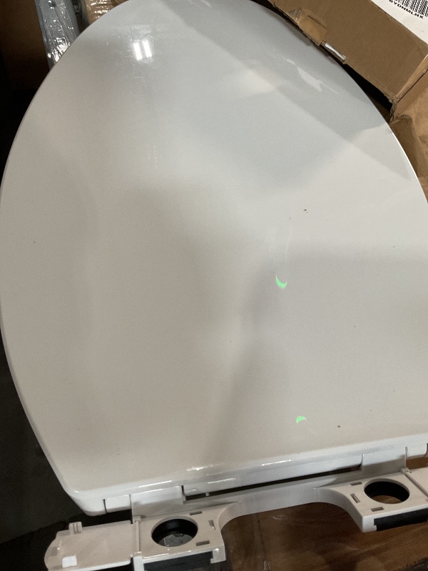 Photo 1 of ((Used)Elongated Toilet Seat with Toddler Seat Built In, Slow Close for Both Child & Adult Seats, Potty Training Seat, No Wiggle and Easy to Install