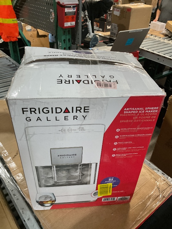 Photo 1 of (not functional)(parts only) Frigidaire, Countertop Artisanal Sphere Ice Machine, Transparent Window, Gourmet Ice Maker, 84 Sphere per Day Capacity