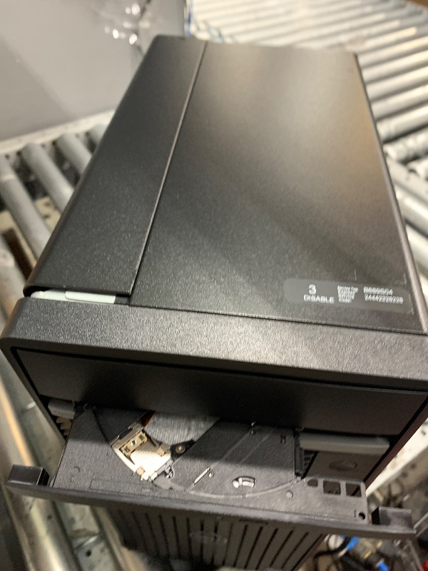 Photo 1 of *POWERS ON// POWER BUTTON GETS STUCK WHEN PUSHED AND PIECE MISPLACED FROM THE SIDE**Dell OptiPlex 7010 Plus Tower Computer, Intel i9-12900K, 64GB RAM, 2TB NVMe SSD, USB-C, DisplayPort, HDMI, Built in WiFi, BT, DVDRW, Windows 11 Pro, Black Desktop