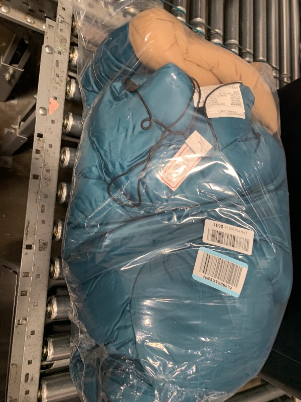 Photo 1 of *COLOR MAY VARY*Coleman Brazos 20/30°F Adult Cool-Weather Sleeping Bag with No-Snag Zipper & Stuff Sack, Machine Washable