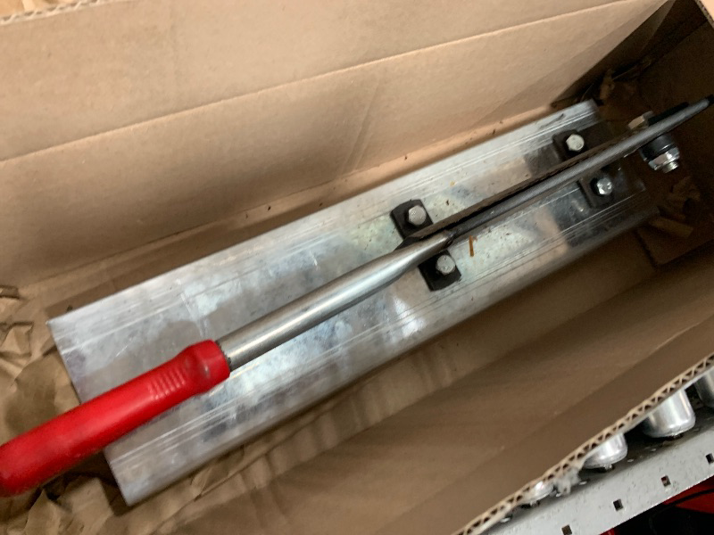 Photo 1 of (USED/FAIR) Upgraded Stem Cutter 10-Inch Thickened Blade with Base, No Mounting Required for Fresh Flowers,Artificial Wired Stems,Branches, Straw, even Bones, Ideal for Bulk Flower Making and Bone processing