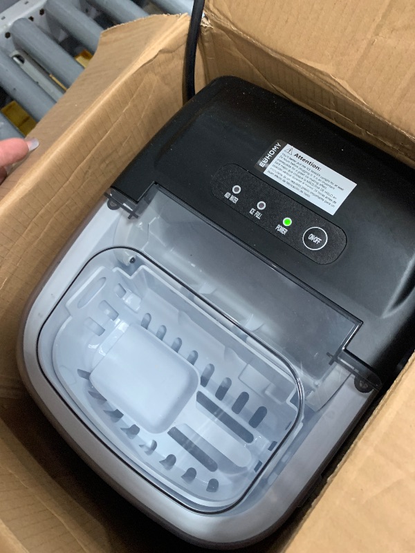 Photo 1 of ***SEE NOTES*** 
EUHOMY Countertop Ice Maker Machine with Handle