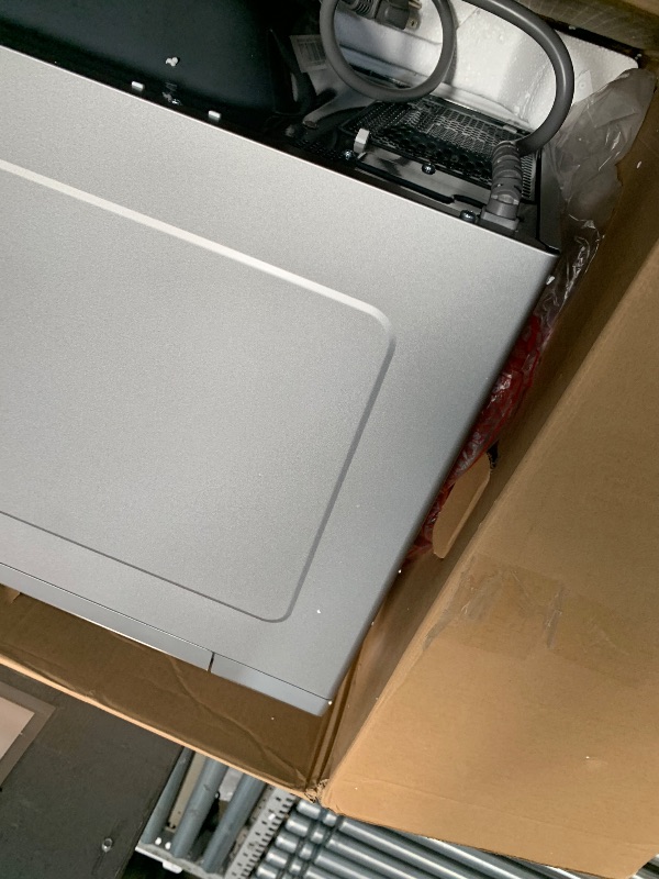 Photo 1 of (used, minor conditions, scratches) SHARP Countertop Microwave Oven with Removable 13.6" Carousel Turntable, 1100 Watt, 1.6 Cubic Feet, Stainless Steel