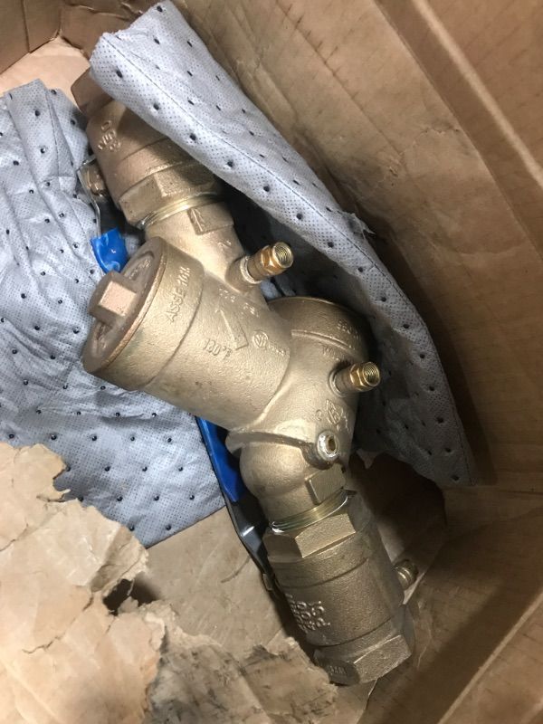 Photo 1 of Zurn 2-950XL Backflow Preventer, Gold