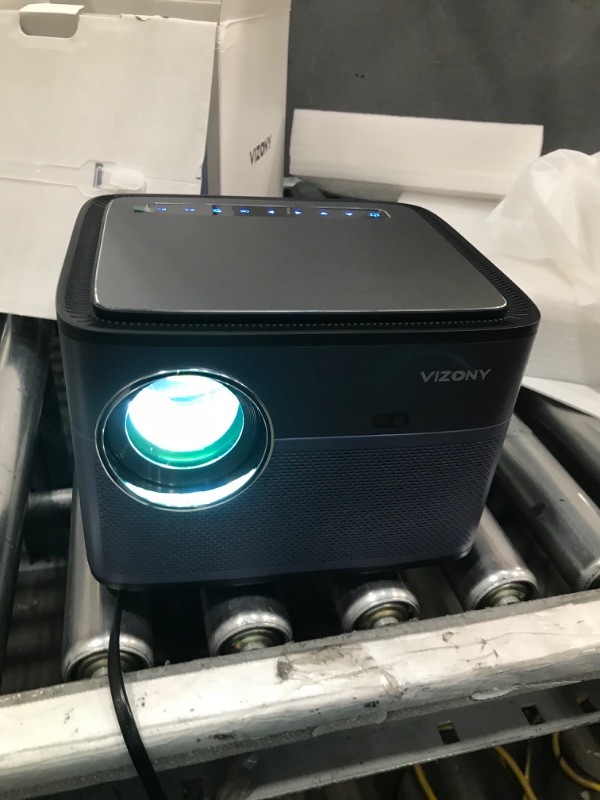 Photo 1 of [Auto Focus/Keystone]Projector 4K Support with WiFi Bluetooth, VIZONY 800ANSI Android TV Outdoor Projector, 4P4D/Zoom/PPT, Home Movie Projector with Netflix/Prime Apps Built-in, 8000+ Apps