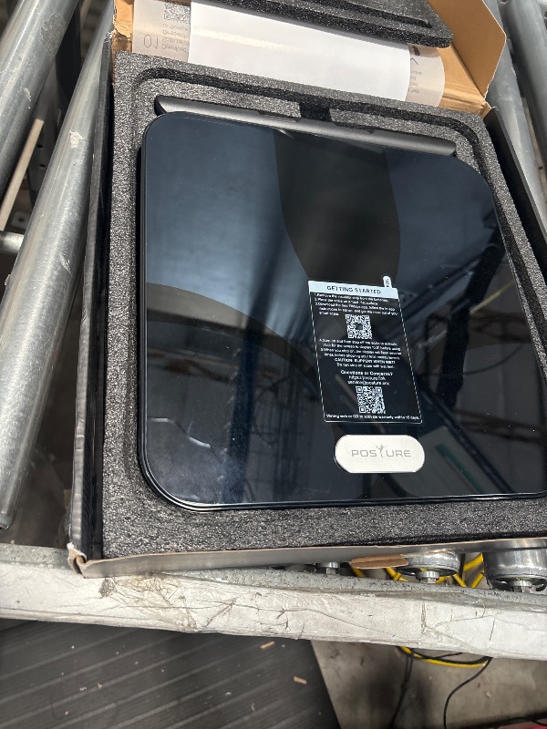 Photo 1 of Posture Scale for Body Weight and Fat Percentage, 8 Electrodes Larger Platform Digital Scale for BMI 28 Body Composition Measurement, Bathroom Smart Scales with LED Display FSA or HSA Eligible