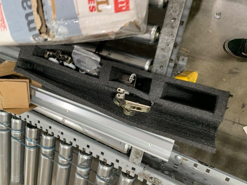 Photo 1 of ??? 38 in Concealed Sliding Barn Door Hardware Kit with Soft Close Mechanism?Wall Mount Hidden Sliding Door Hardware?Fit Openning Width 30"~34"