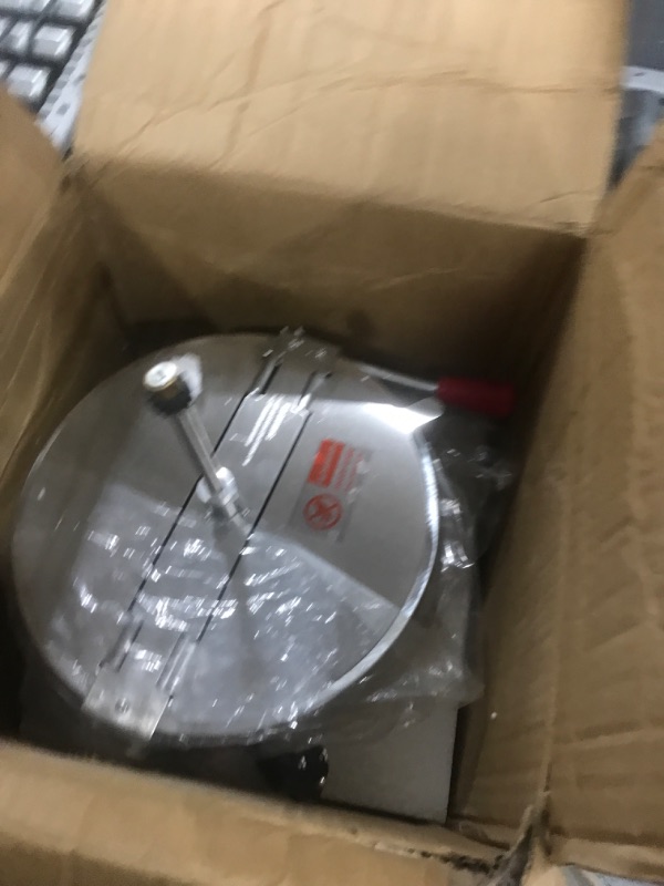 Photo 1 of 12 Oz Replacement Kettle for Popcorn Machine 1350W Kettle Popper with Lid, Stirrer, Gear Shaft, and 3-Prong Plug by Great Northern Popcorn