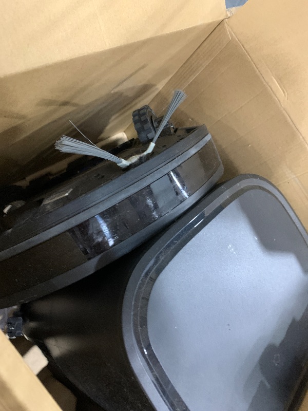 Photo 1 of (Broken)(sold for parts)  3-in-1 Robot Vacuum and Mop Combo, Self Emptying Station for 60 Days, Robotic Vacuum Cleaner with LiDAR Navigation 