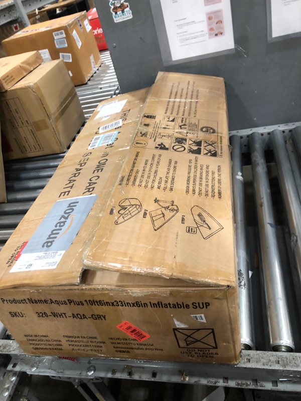 Photo 1 of ***PARTS ONLY***Aqua Plus 6inches Thick Inflatable SUP for All Skill Levels Stand Up Paddle Board,Paddle,Double Action Pump,ISUP Travel Backpack, Leash,Shoulder Strap,Youth,Adult Inflatable Paddle Board