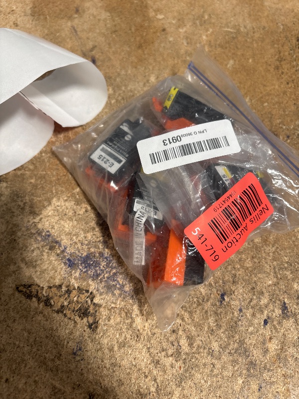 Photo 1 of 5-Pack Compatible Ink Cartridges – Includes 3 Black and 2 Tri-Color | Easy-to-Install Replacements for Inkjet Printers | Reliable Printing Performance, Vivid Colors, Sharp Tex