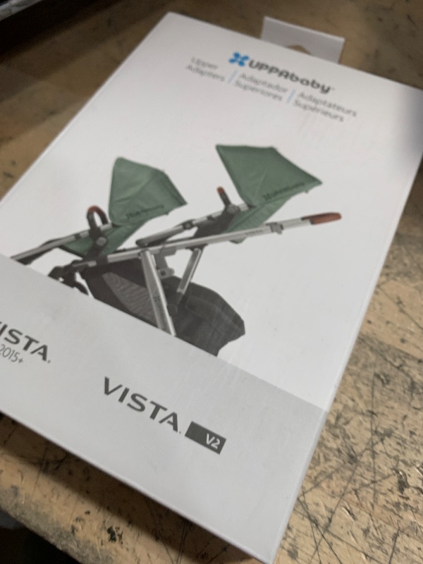 Photo 1 of UPPAbaby Upper Adapter for Vista, Vista V2, and Vista V3 Strollers/ Compatible with Bassinet, Toddler Seat, Aria, Mesa V2, or Mesa Max Infant Car Seats / Quick + Secure Attachment / 1 Set