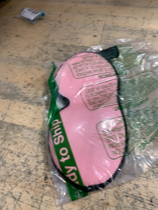 Photo 1 of (USED/FAIR) (BAGGED) INNELO Sleep Mask for Side Sleepers - 3D Contoured Cup Eye Cover for Women and Men - 100% Light Blocking, Soft, No Pressure Blindfold for Travel, Nap, Yoga - Pink