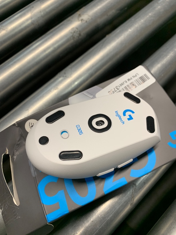 Photo 1 of Logitech G305 LIGHTSPEED Wireless Gaming Mouse, Hero 12K Sensor, 12,000 DPI, Lightweight, 6 Programmable Buttons, 250h Battery Life, On-Board Memory, PC/Mac - White